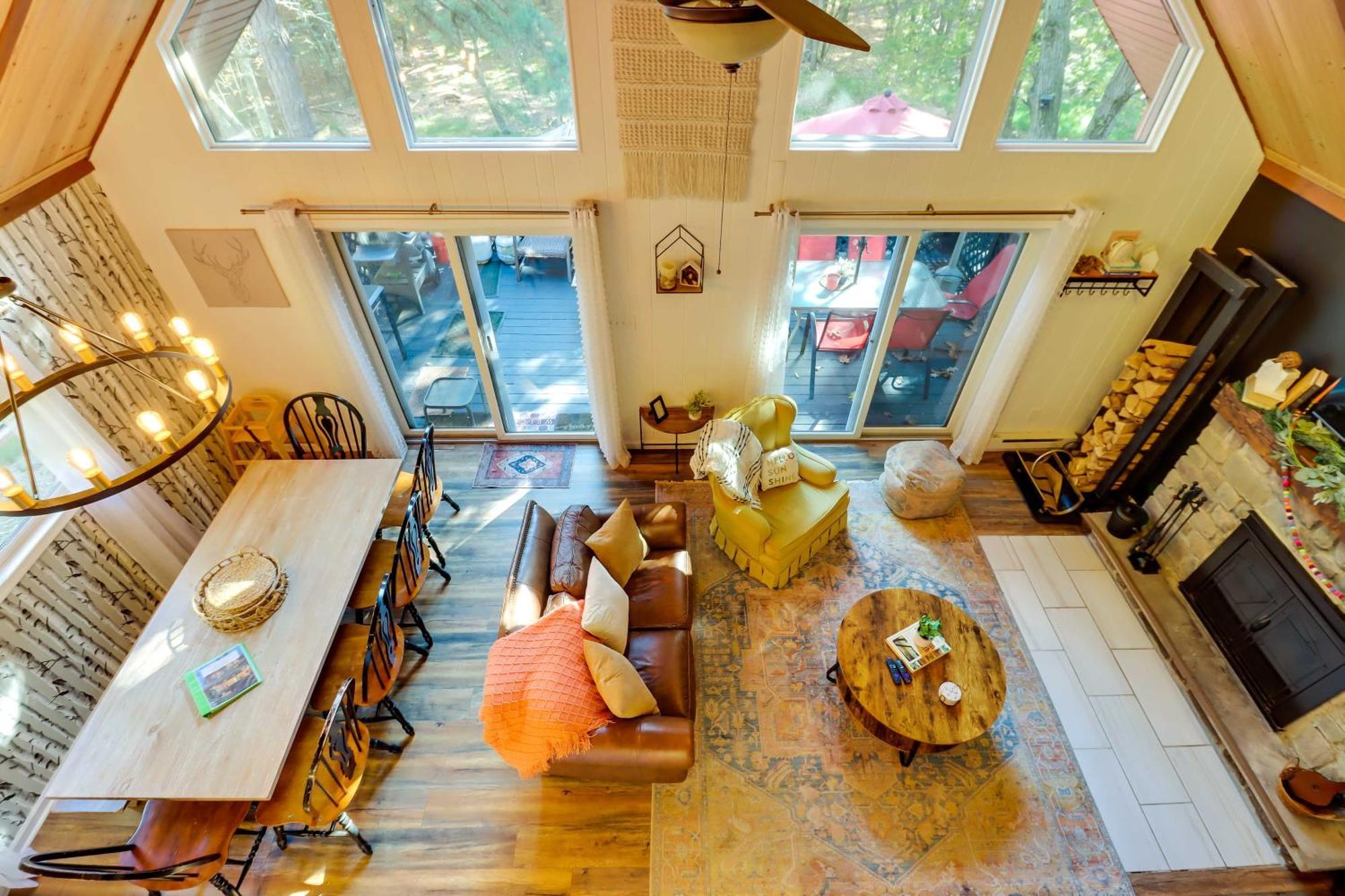 Poconos Ski Retreat With Sauna, Hot Tub, And Game Room Lake Harmony Buitenkant foto